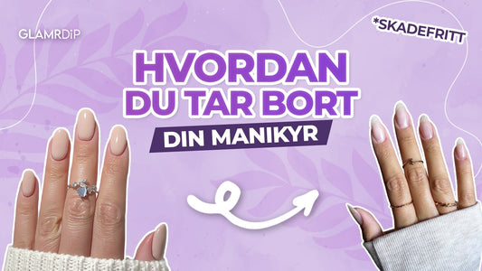 Hvordan fjerne manikyren din – steg for steg med Hot Rice-metoden