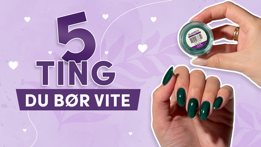 5 smarte nybegynner-tips – kom i gang med GLAMRDiP på 1-2-3