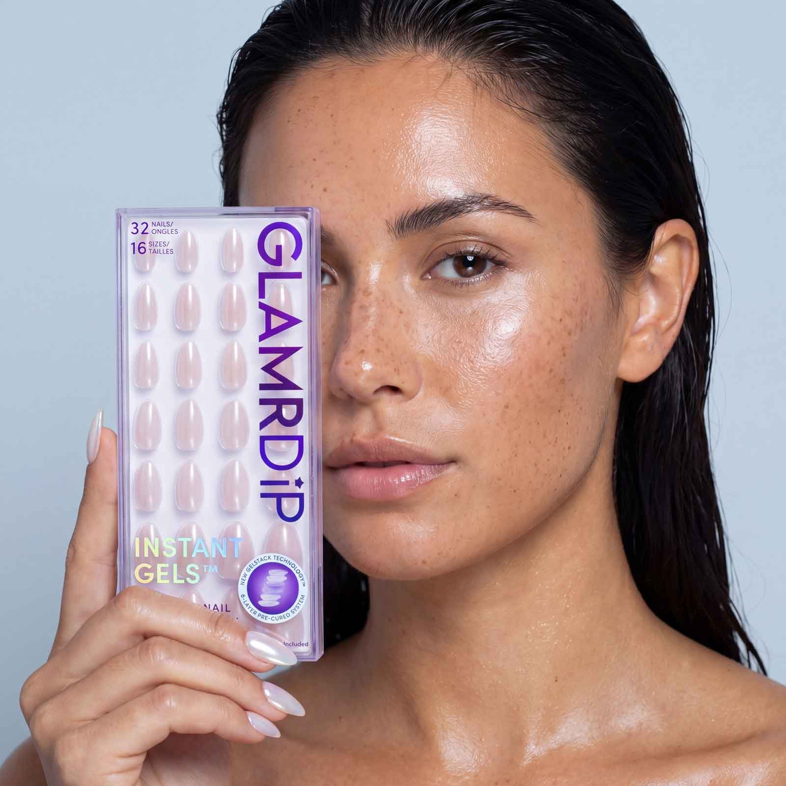 Slik påfører du GLAMRDiP Instant Gels press-on negler for manikyr hjemme
